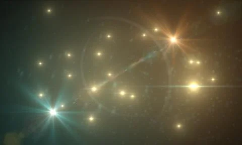 Optical flares Stock Illustration