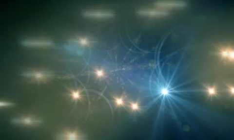 Optical flares Stock Illustration