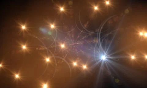 Optical flares Stock Illustration