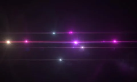 Optical flares Stock Illustration