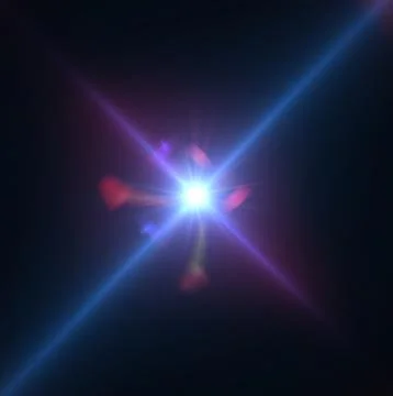 Optical flares Stock Illustration