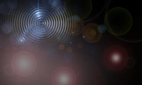 Optical flares Stock Illustration