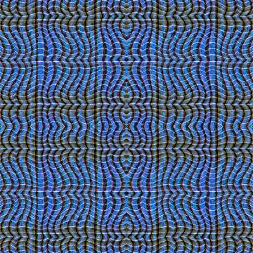 Optical Geometric Seamless Pattern Stock Illustration