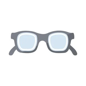 Optical glasses icon Illustrazione stock