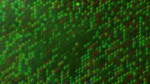 Optical Hex Glass | Moving Background Animation Stock Footage 199284895