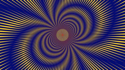 Optical illusion with dynamic rotation. Magic techno modern effect. Animation. 動画素材 82978879