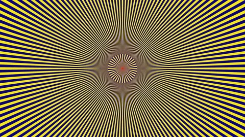 Optical illusion with dynamic rotation. Magic techno modern effect. Animation. Stock Footage 83002253