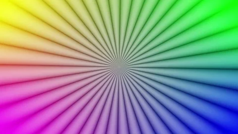 Optical illusion with dynamic rotation. Magic techno modern effect. Animation. Stock Footage 83064684