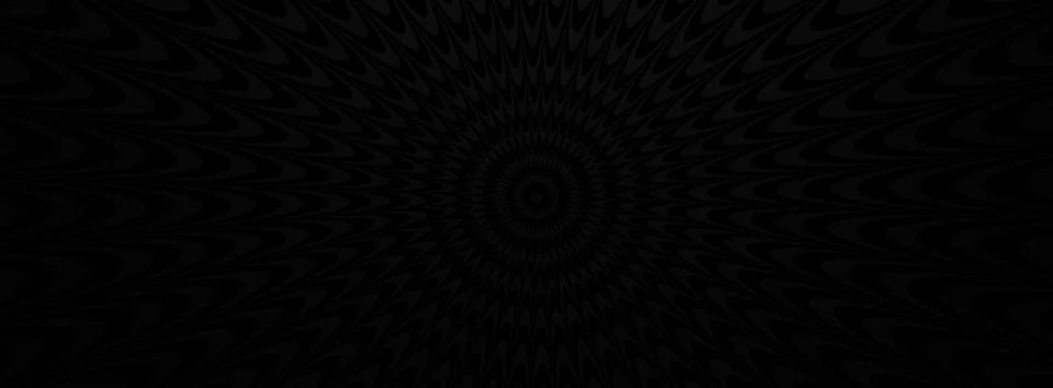 Optical illusion horizontal background. Abstract curves, geometric effect. Foto stock