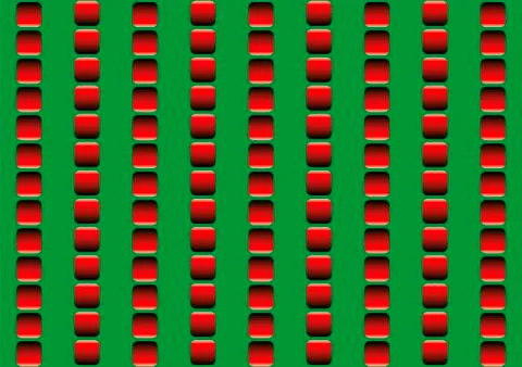 Optical Illusion Illusory Motion Stock Illustration