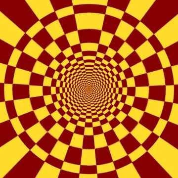 Optical illusion Stockillustratie