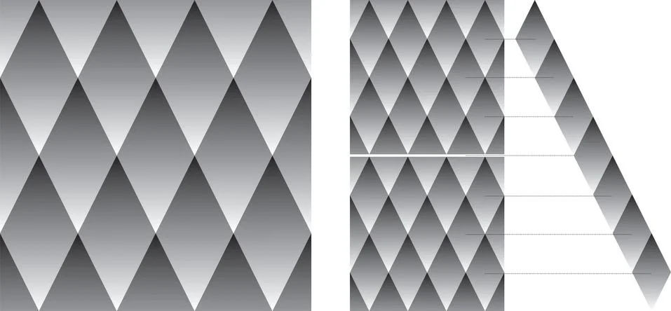 Optical illusion Stock Illustration