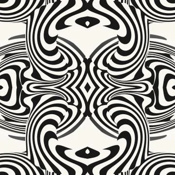 Optical illusion illustration Illustrazione stock