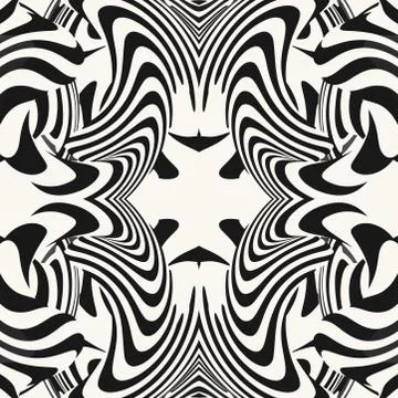 Optical illusion illustration Stock Illustration