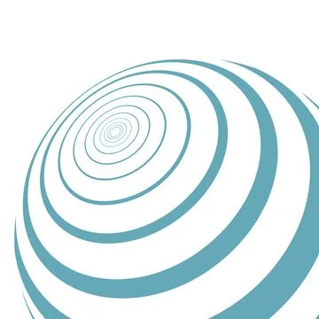 Optical illusion illustration Stock Illustration