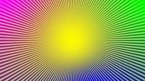 Optical illusion with medium speed rotation. Magic techno modern animation Stock Footage 83394676