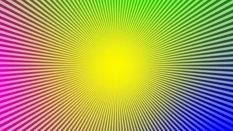 Optical illusion with medium speed rotation. Magic techno modern animation Stock Footage 83394680