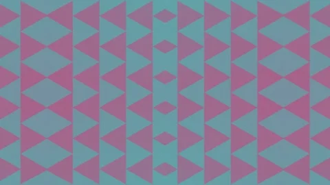 Optical illusion of multicolored triangles. 3d rendering loop animation 4K Stock Footage 276729854