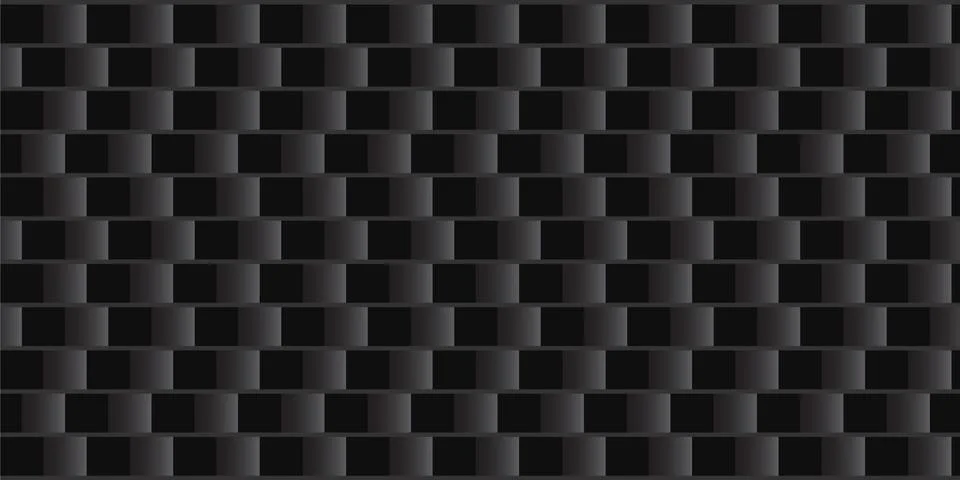 Optical illusion. Parallel lines made from gradient pillows. Stock-Illustration