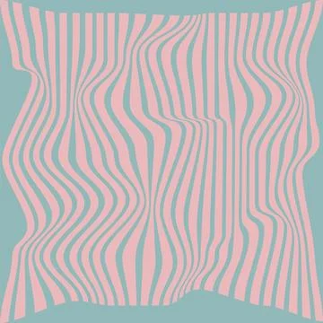 Optical illusion pattern. Optical art abstract background. Modern design Illustrazione stock