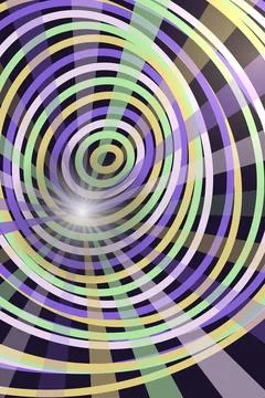 Optical Illusion Spiral Vortex Stock Photos
