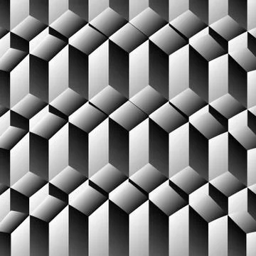 Optical illusion with steps  Stock Illustration