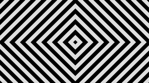 Optical illusion target tunnel retro spiral hypnosis circle circles time loop Stock Footage