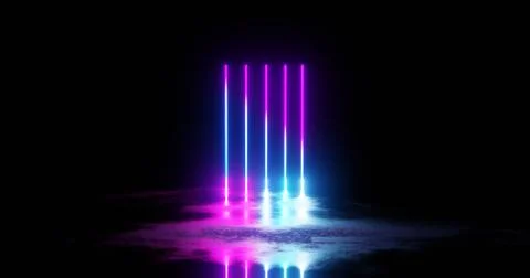 Optical illusion, virtual reality, physics concept, physics lab, science Stock Illustration