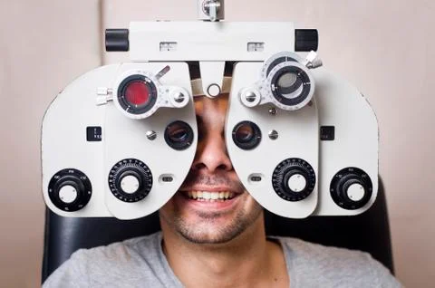 Optical lab Stock Photos