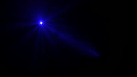 Optical lens and fire effect Video stock 296835514
