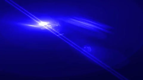 Optical lens and fire effect Stock Footage 296835545