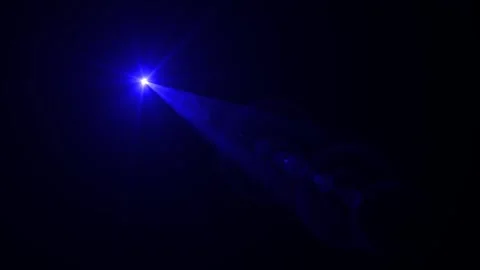 Optical lens and fire effect Video stock 296835569