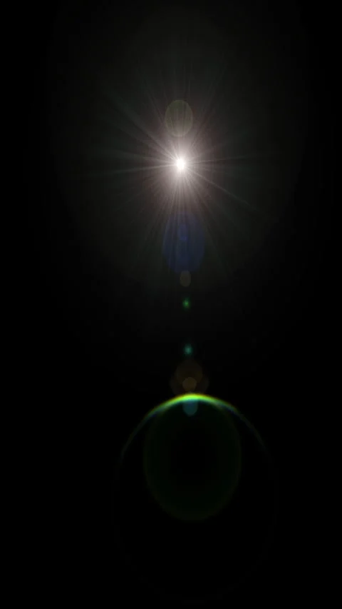 Optical lens flare animation background effect Stock Footage 341382088