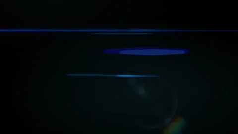 Optical lens flare effect. The flickering light. seamless loop Stock Footage 311999320