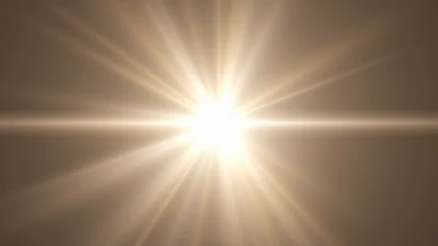 Optical Lens Flare Effect, Light Burst, ... | Stock Video | Pond5