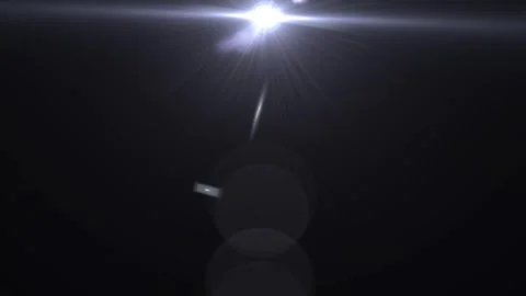 Optical lens flare effect. Very high quality and reduction Video stock 296385951