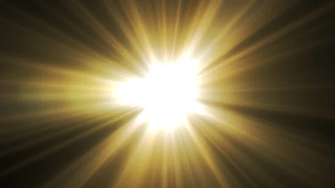 Optical lens flare realistic effect animation. Sun, heaven rays lights moti.. Stock Footage 289142885