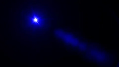 Optical lens flares flickering burst shine light animation, Abstract optical len Stock Footage 296375134