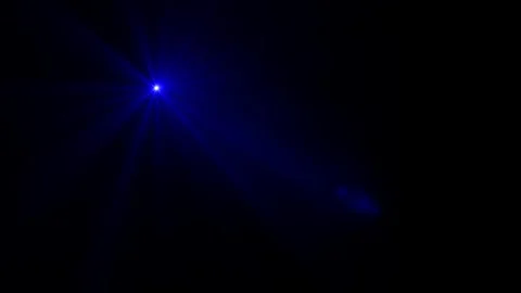 Optical lens flares flickering burst shine light animation, Abstract optical len Stock Footage 296375153