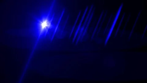 Optical lens flares flickering burst shine light animation, Abstract optical len Stock Footage 296375172
