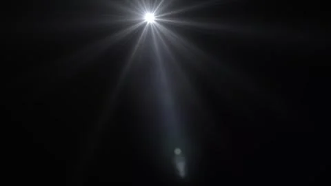  optical lens flares light moving from left to right. Optical lens flare effect. Video stock 296324437