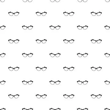Optical lens pattern seamless vector Stock Illustration