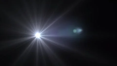 Optical light lens moving background Video stock 296324439