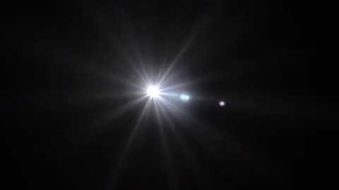 Optical light lens moving background Stock Footage 296324465