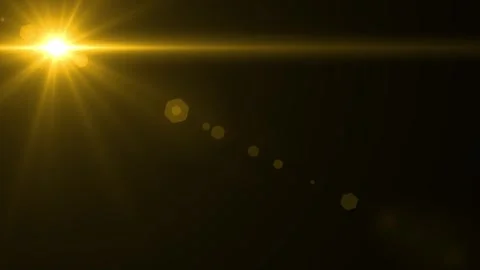 Optical light rays of light burst with lens flare animation Stock Footage 321194131