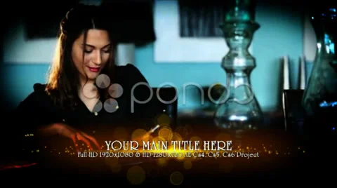 Optical Lower Third Stock After Effects