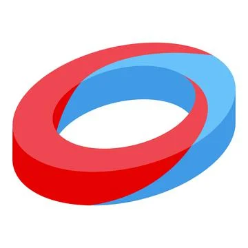 Optical memory icon isometric vector. Visual perception Stock Illustration
