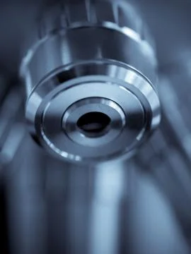 Optical microscope macro 스톡 사진