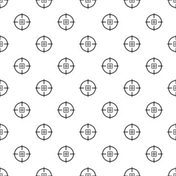 Optical mission pattern seamless Stock Illustration
