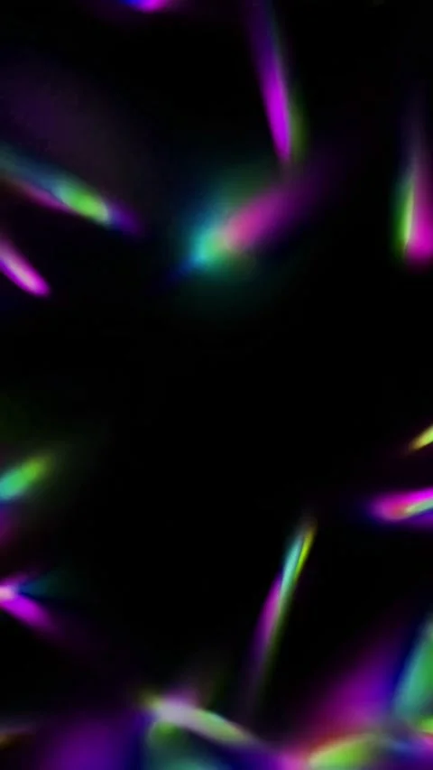 Optical Prism Glass Rainbow Spectrum Dispersion Effect Cinematic 4K UHD Ver.. Stock Footage 344512153